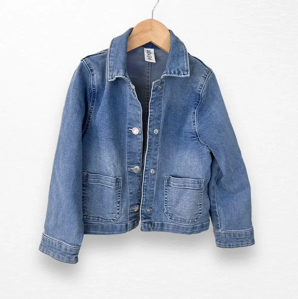 H&M &Denim Jean Jacket, Size 6/7